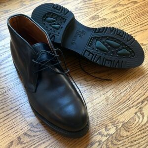Allen Edmonds Size 8 Men’s Black Leather Ankle Boots